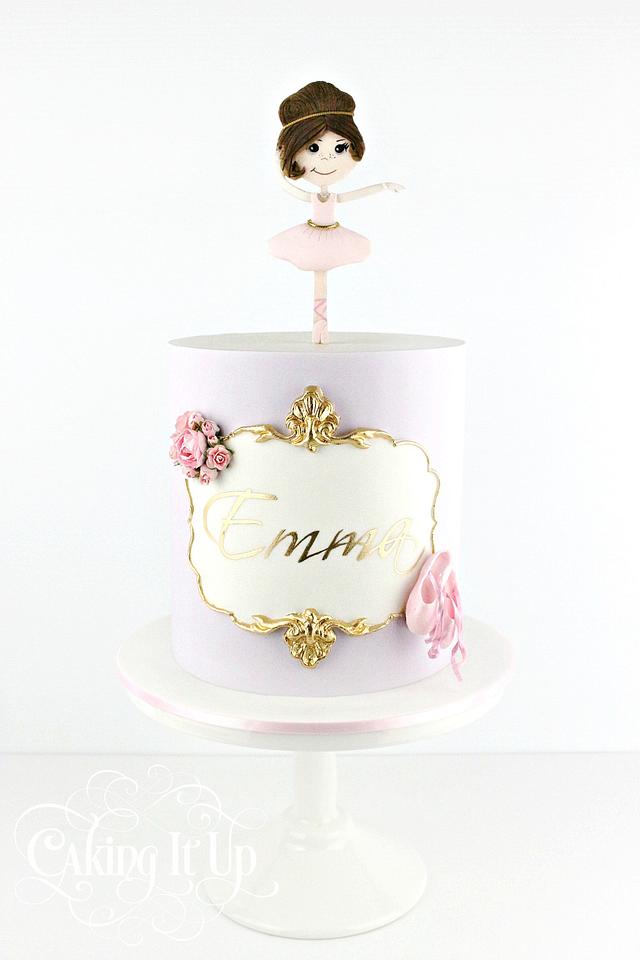 Ballerina Beauty - Decorated Cake by Caking It Up - CakesDecor