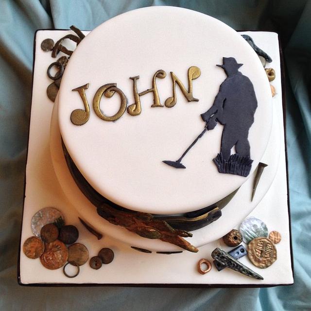 Happy 60th Birthday John Treasure Cake By Janet Cakesdecor