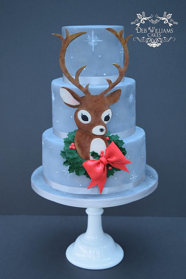 3D deer head - Decorated Cake by FlourPowerBrwd - CakesDecor