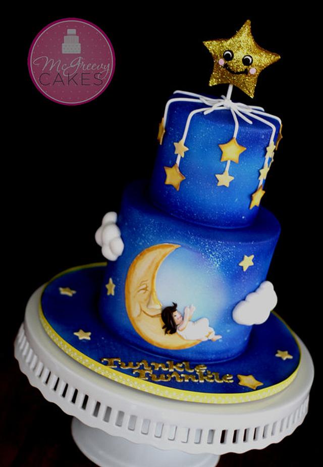 Twinkle Twinkle Little Star - Decorated Cake by Shawna - CakesDecor