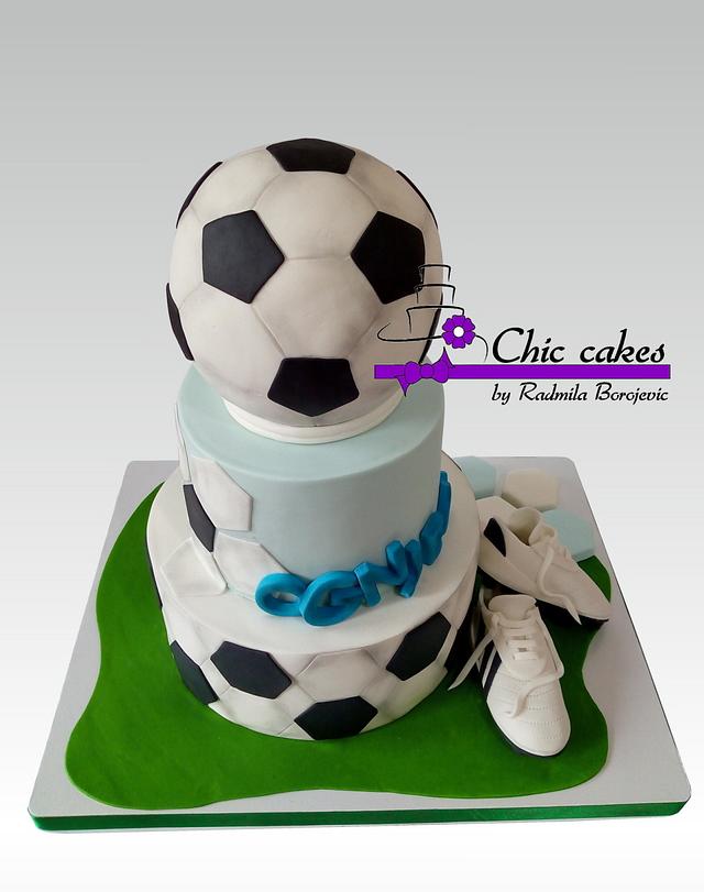 Cake for small footballer - Decorated Cake by Radmila - CakesDecor