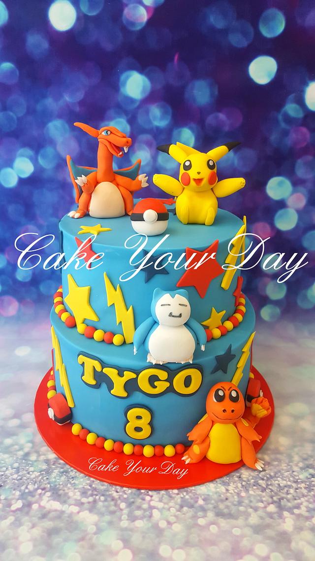 Pokemon cake - Decorated Cake by Cake Your Day (Susana - CakesDecor