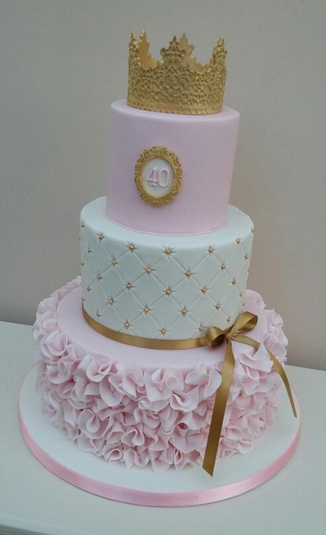 Fit for a princess cake by the buttercream pantry cakesdecor