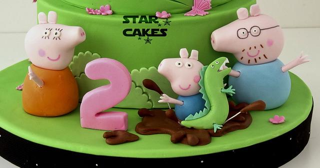 Princess Peppa Pig Cake By Star Cakes Cakesdecor