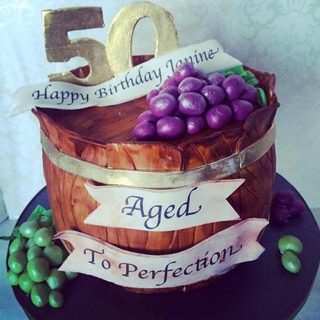 Aged to Perfection - Decorated Cake by Heidi - CakesDecor