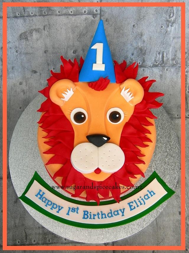 Lion Head Cake - Fondant Cakes in Lahore - Delivery