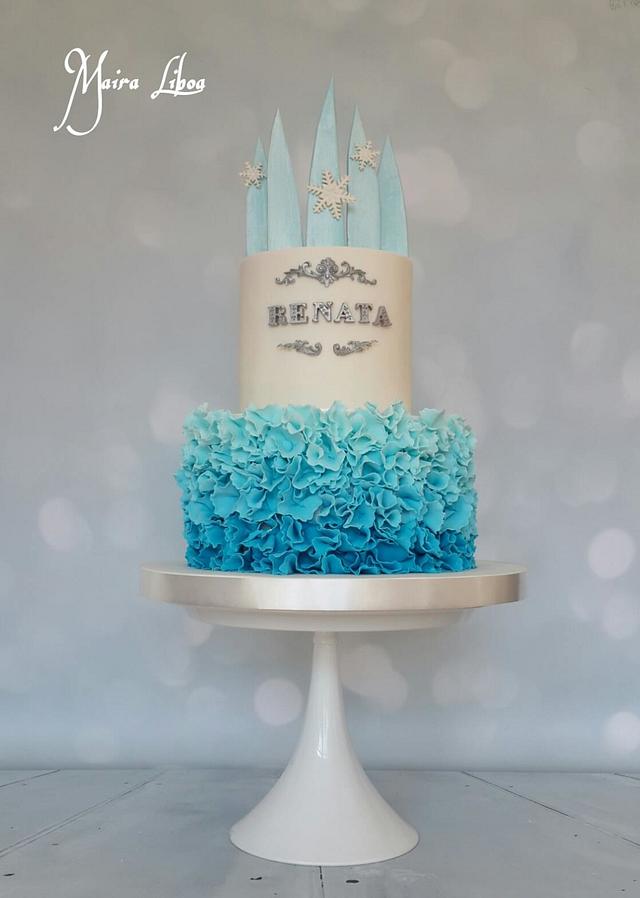 Frozen - Decorated Cake By Maira Liboa - Cakesdecor