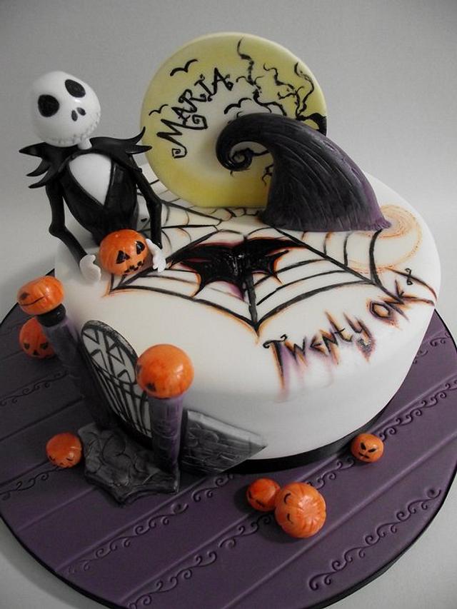 Jack Skellington - Cake by Karina Leonard - CakesDecor