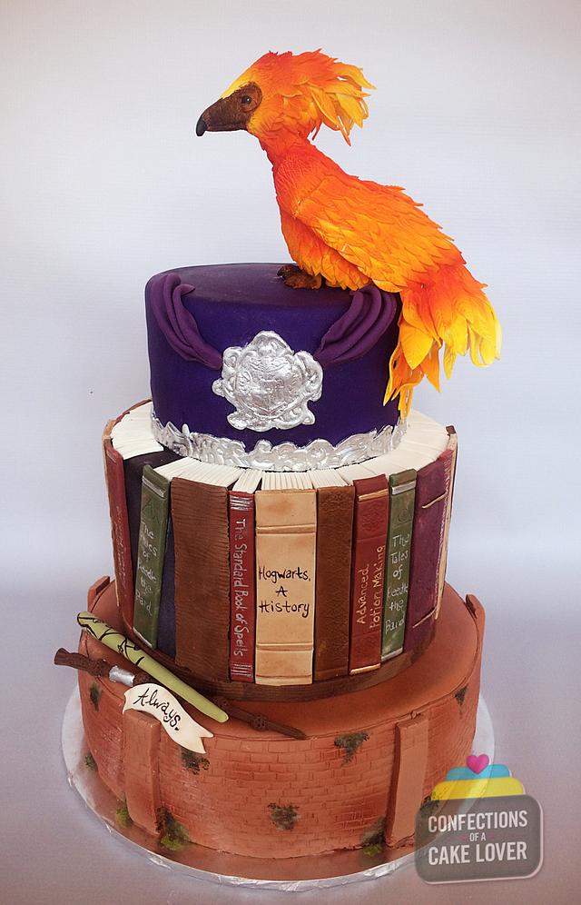 Harry Potter Wedding Cake Cake by Confectscakelov Harry Potter Wedding Cake Cake by Confectscakelov
