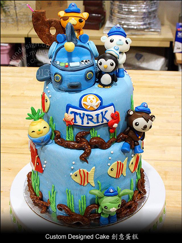 The Octonauts Cake/Cookies - Decorated Cake by Helen - CakesDecor