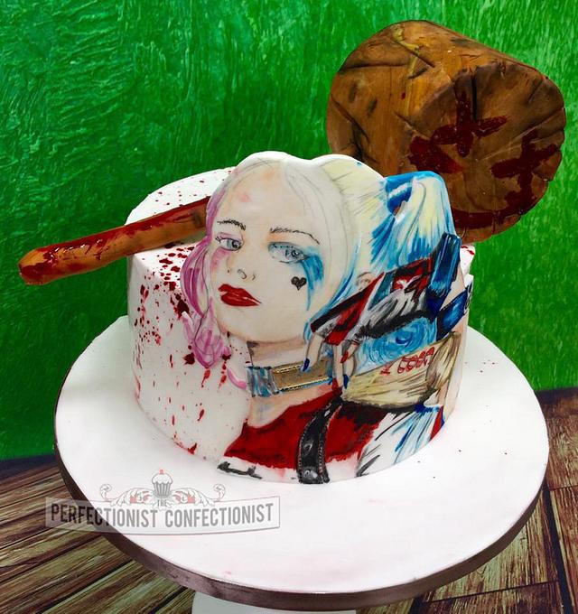 Ruby Rose - Harley Quinn Birthday Cake
