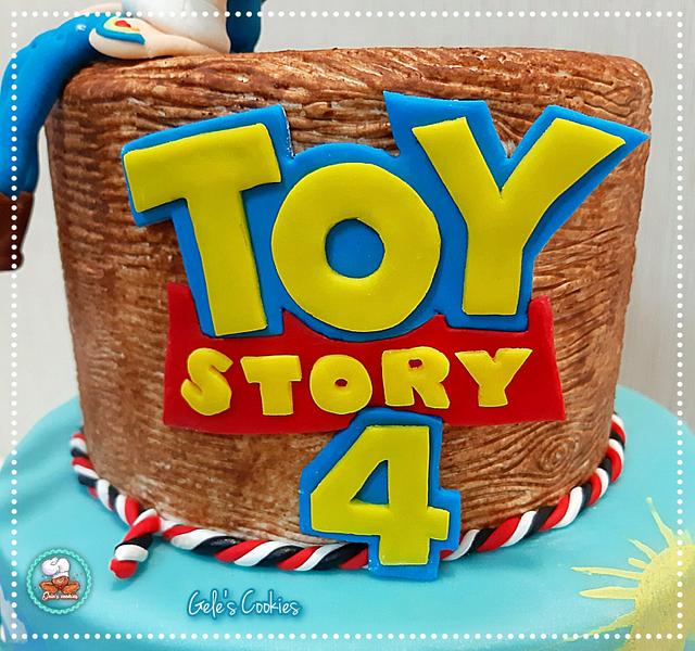 toy story 4 cake figures