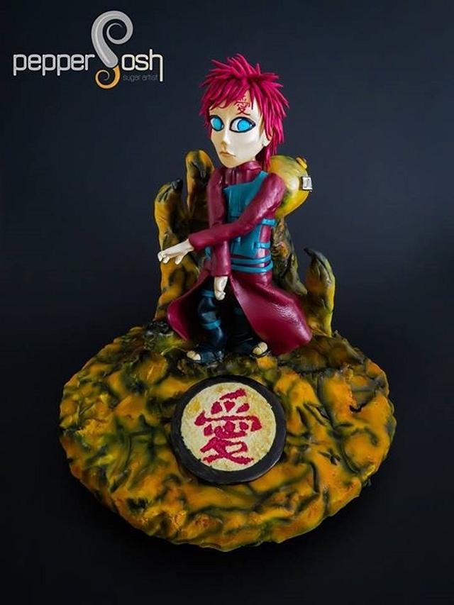 Gaara @Heroes & Villains - Cake Collaboration 2016 - - CakesDecor