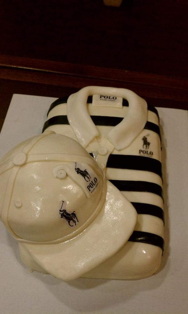 polo hat cake