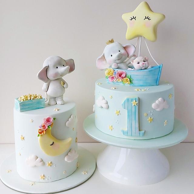 Baby Elephant Cake for Birthday | Yummycake