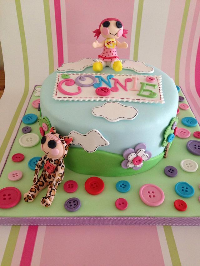 Lalaloopsy Doll cake - Decorated Cake by Sadie Smith - CakesDecor