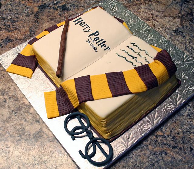 Harry Potter and the 34 Candles - Decorated Cake by - CakesDecor