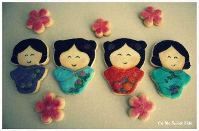 Chinese New Year Cookies - Cake by Christy - CakesDecor