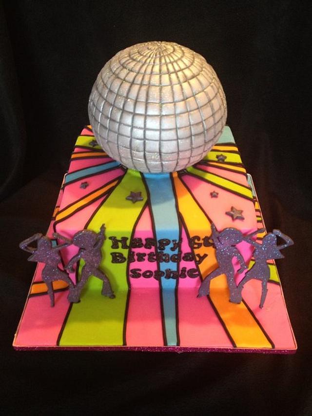 Disco inferno - Cake by Trickycakes - CakesDecor