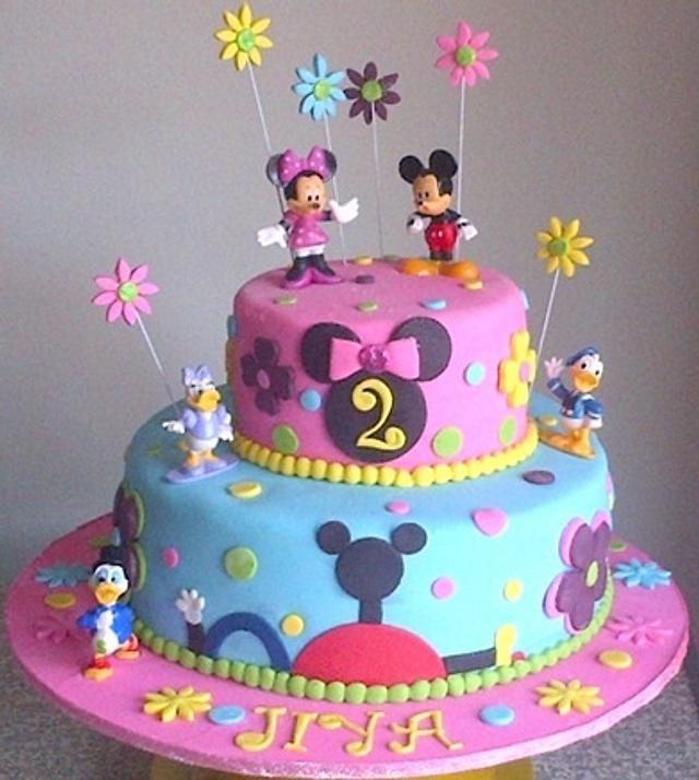 Mickey Mouse Clubhouse themed cake