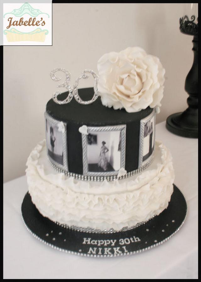 Picture frame cake - Decorated Cake by Tracy Jabelles - CakesDecor