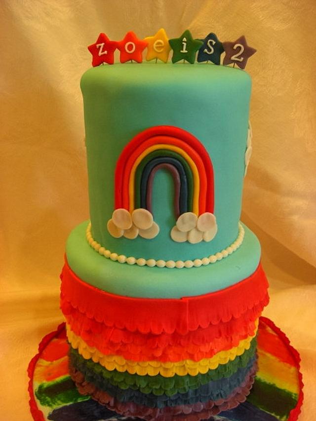 Rainbow - Decorated Cake By Eperra1 - CakesDecor