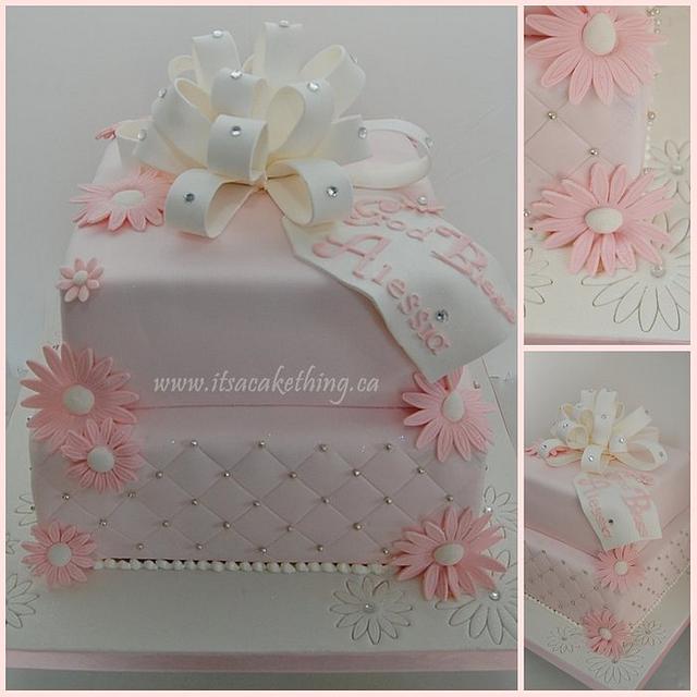 Pretty Confirmation Cake - Cake by It's a Cake Thing - CakesDecor