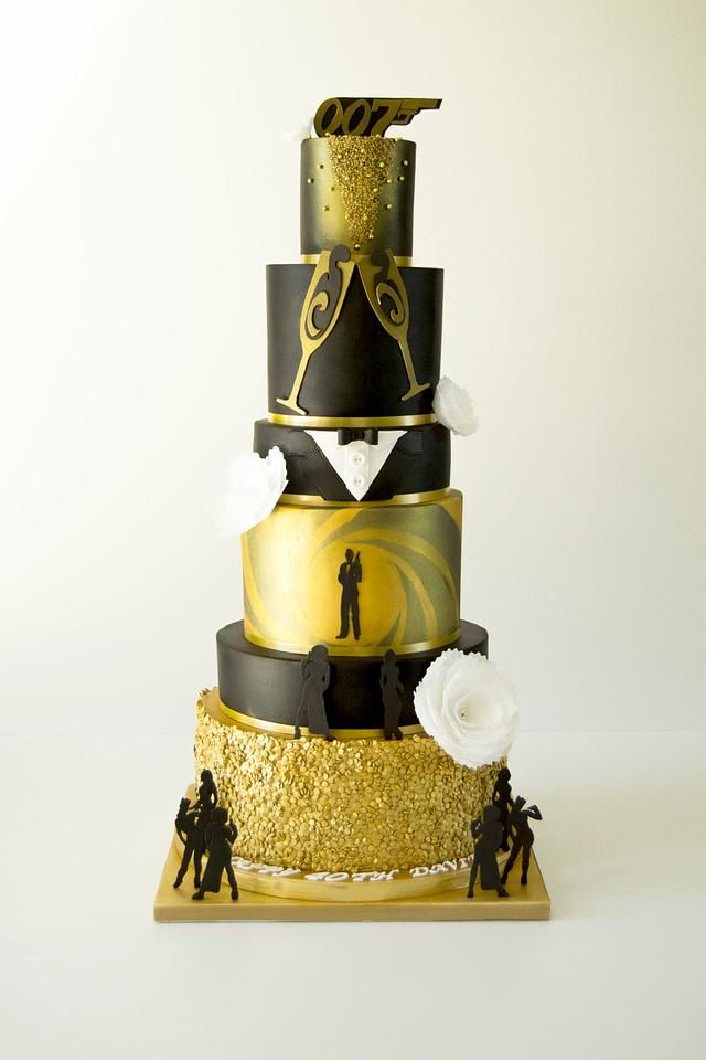 007 James Bond Cake cake by Sugar Tree Cakerie CakesDecor