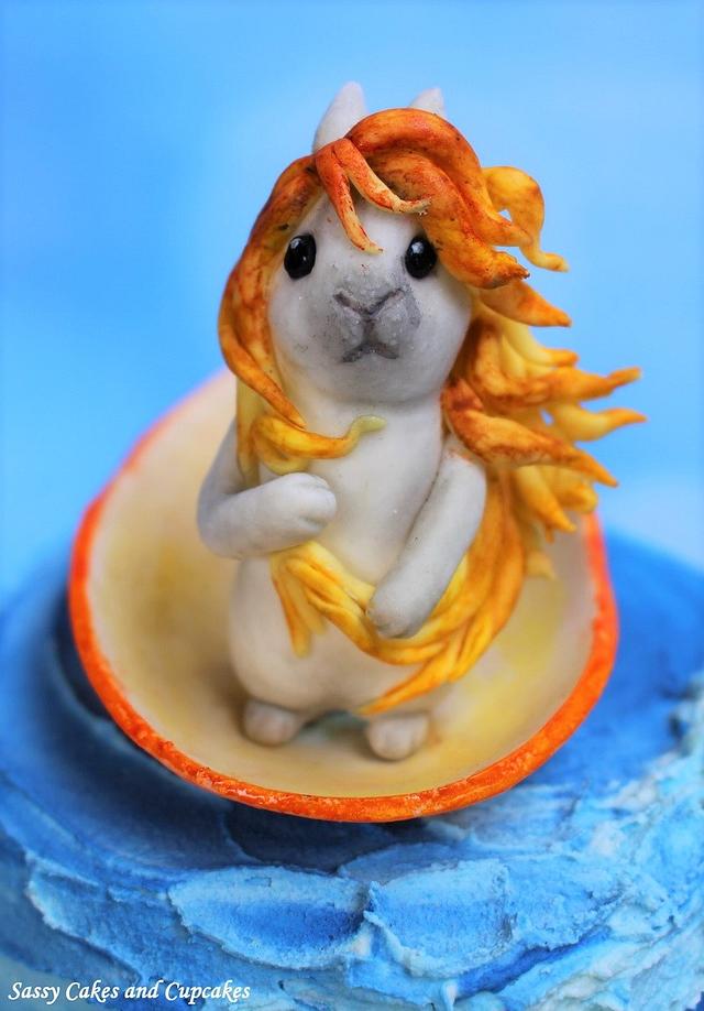 Venus Bunny cake by Sassy Cakes and Cupcakes (Anna