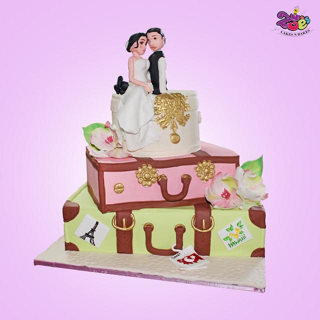 Around the world! - Decorated Cake by Ankita Singhal - CakesDecor