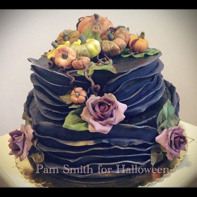 My vintage halloween cake!! - Decorated Cake by Pam - CakesDecor