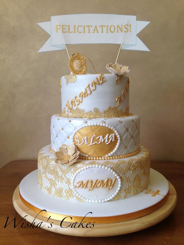 CONGRATULATIONS CAKE - Decorated Cake by wisha's cakes - CakesDecor