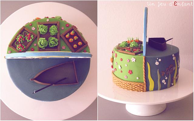 Double Birthday Cake - Cake by CAKE RÉVOL - CakesDecor