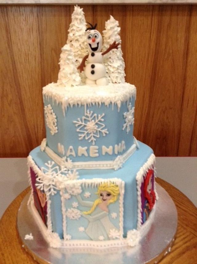 Frozen - Decorated Cake by LisaB - CakesDecor