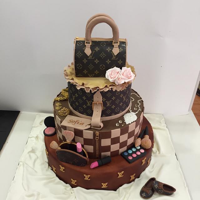 Cake tag: torta louis vuitton - CakesDecor