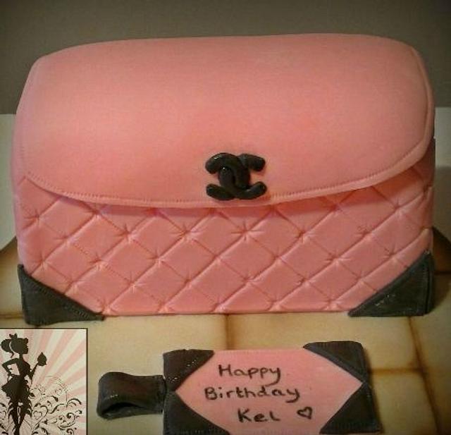 Clutch Bag Cake by Sweet Foxylicious CakesDecor