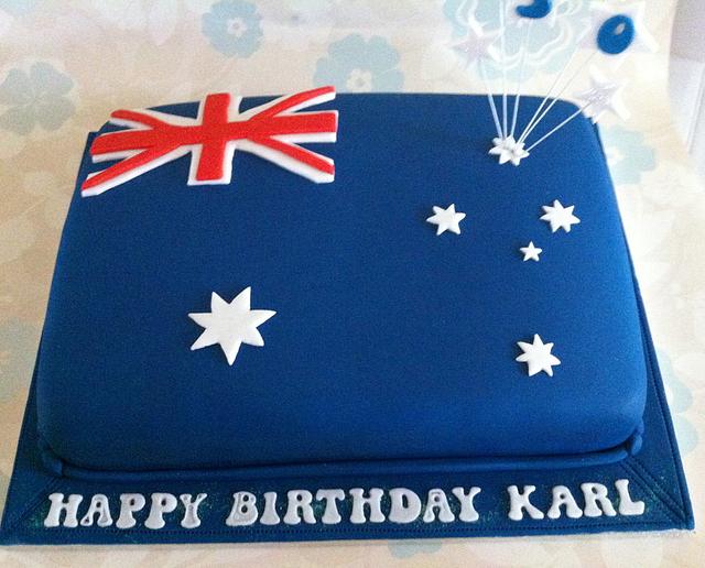 Australian themed cake