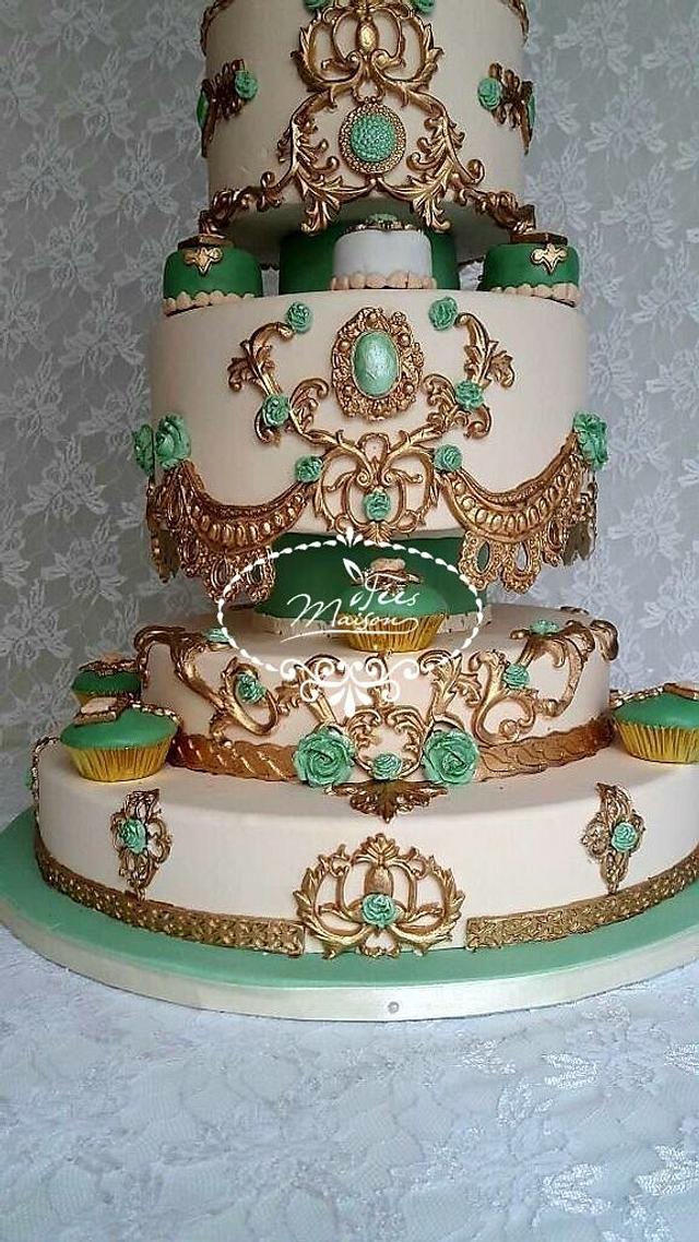 Cérémonie Henné - Cake by Fées Maison (AHMADI) - CakesDecor