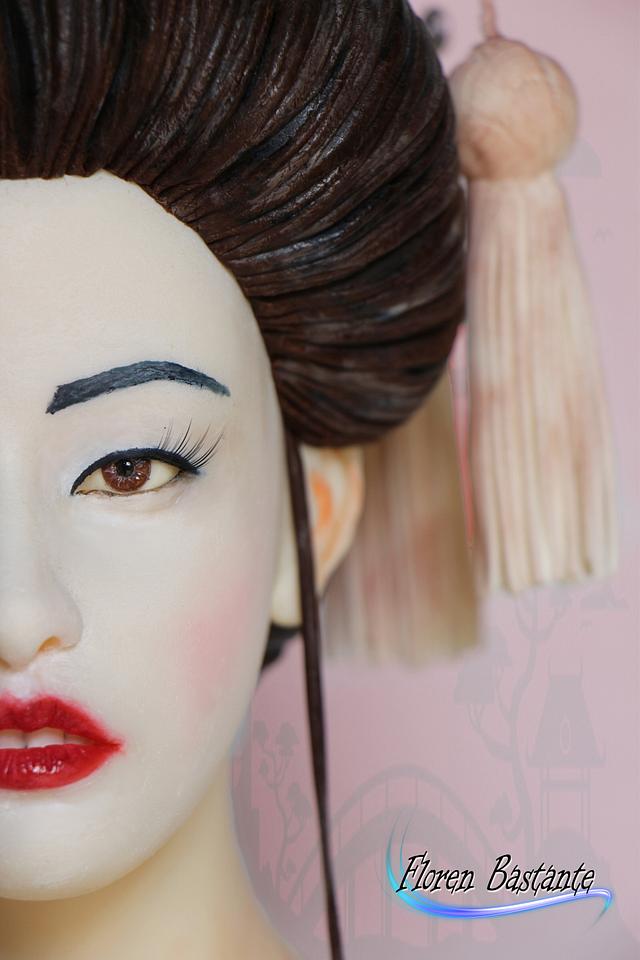 Japanese fashion / Geisha - Couture Cakers Collaboration