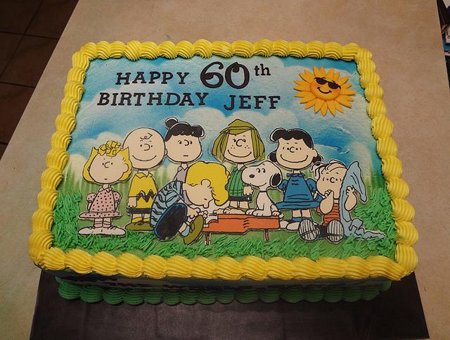 Jeff For Fathers Cake, A Customize For Fathers cake