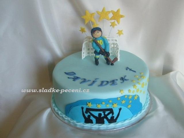 Ice Hockey Cake Cake By Zdenka Michnova Cakesdecor