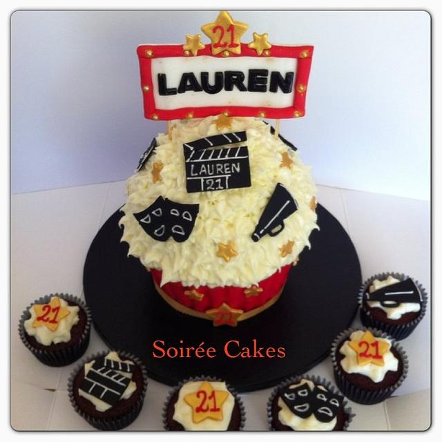 Lights, Camera, Action Cake by Sharon Patel CakesDecor