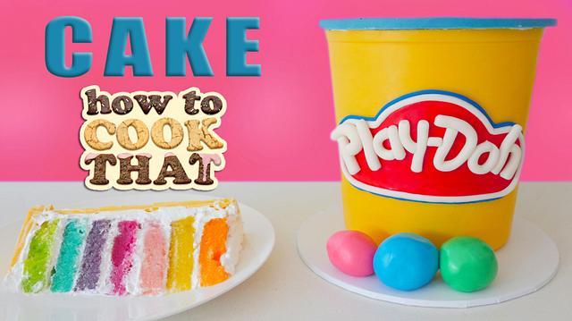 play doh bake a cake