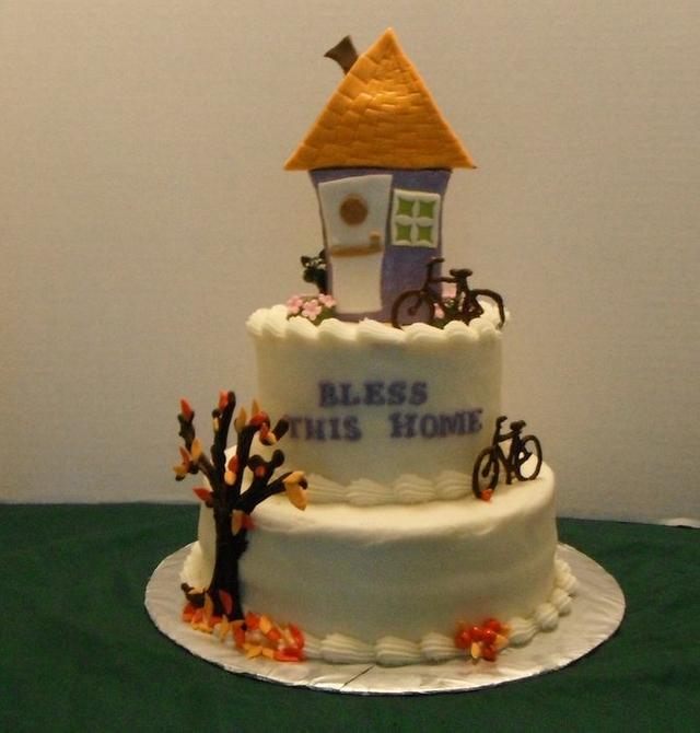 House warming Decorated Cake by munkey CakesDecor