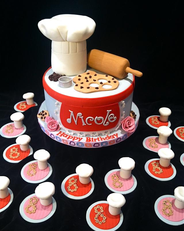 Chef Birthday Cake By The Cake Diosa Cakesdecor 1015