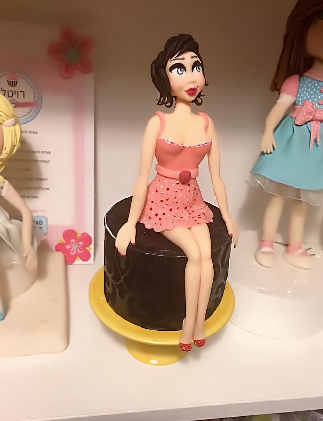 Sexy Girl - Decorated Cake by revital issaschar - CakesDecor