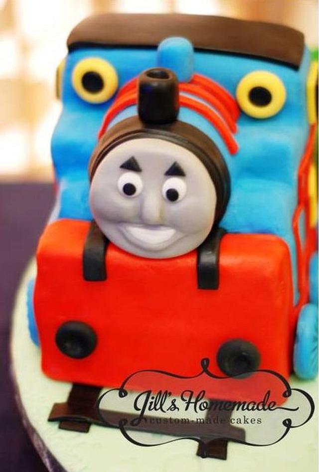 3D Thomas the Tank Engine - Cake by Jill Mostrales - CakesDecor