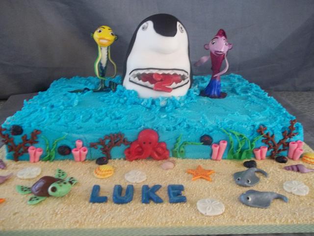 Shark Tale cake - Decorated Cake by Willene Clair Venter - CakesDecor