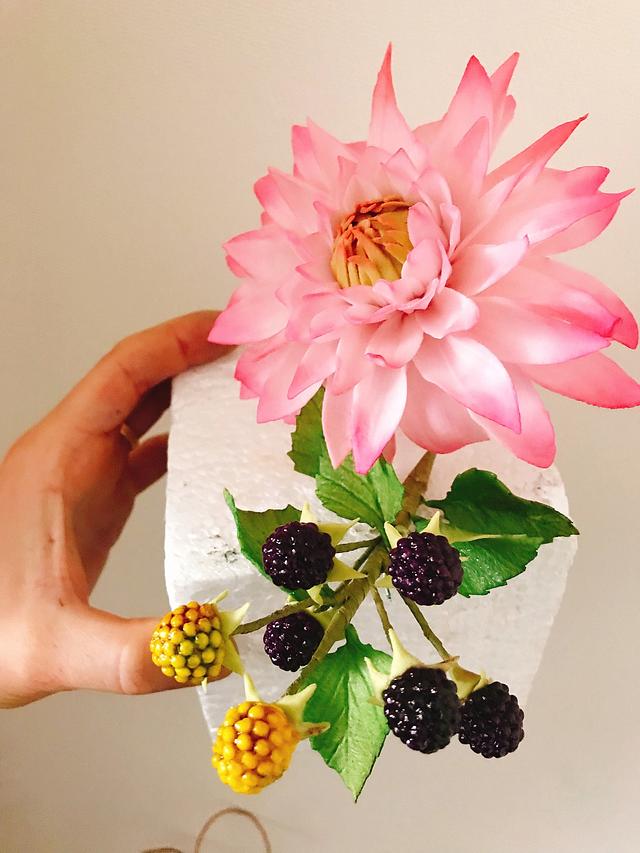 Sugar Art flower Cookie by Levi Brums CakesDecor