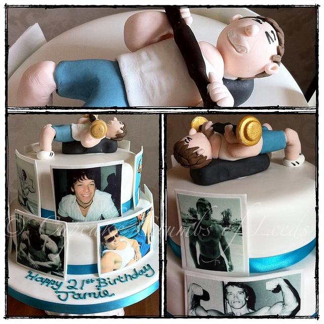 Homage to Arnie cake - Decorated Cake by Sarah - CakesDecor